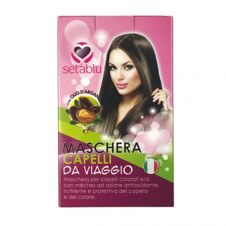KIT SETABLU maschera per capelli da Viaggio 936915 da 4 bustine da 10mL