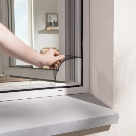 STARKEN GBST150BI Zanzariera per finestra 150x180cm da un velo in poliestere