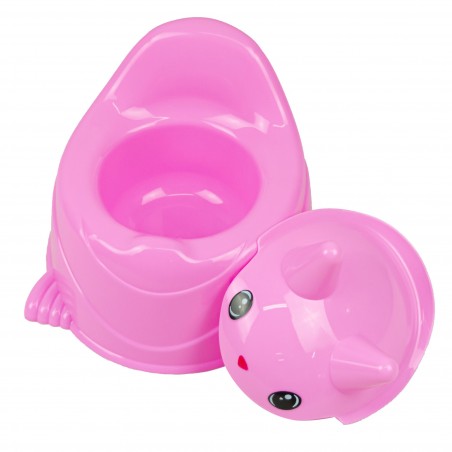 Vasino Happy Animals 497357 bambini ROSA 30x25cm in plastica colorata max 20 Kg