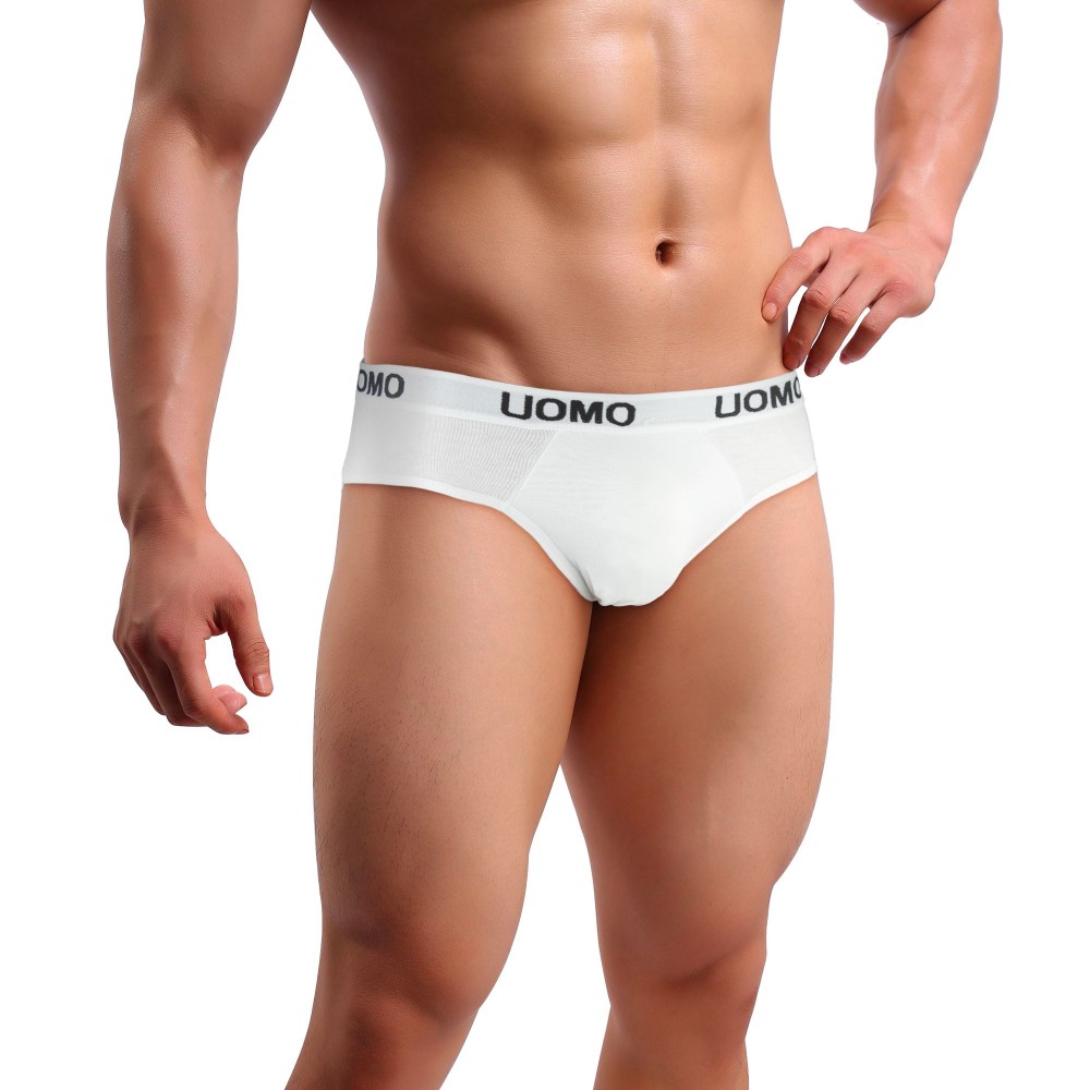 Slip da uomo B-0021 mod. NIKI cotone in tinta...