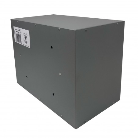 Cassetta postale condominiale 2 posti Iron Grey Art. 783B 23x18x30 cm SILVER