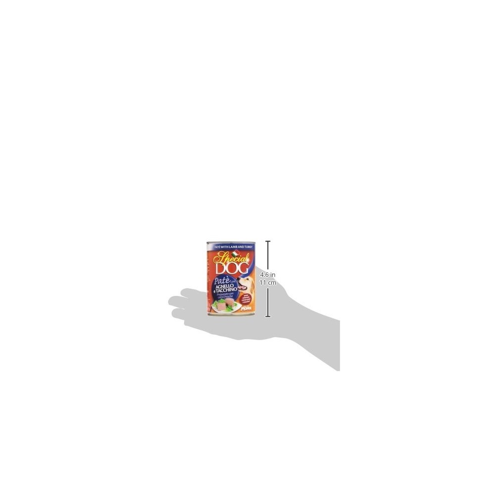 Pack 24 pz Monge SPECIAL DOG Pate' Agnello e...
