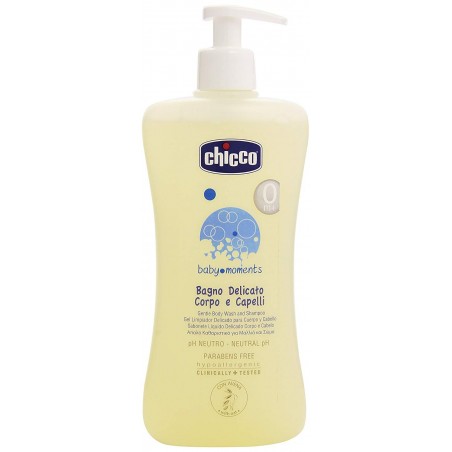 Chicco Avena Bagno Delicato 053211 Corpo e Capelli per bambini 500 ml erogatore