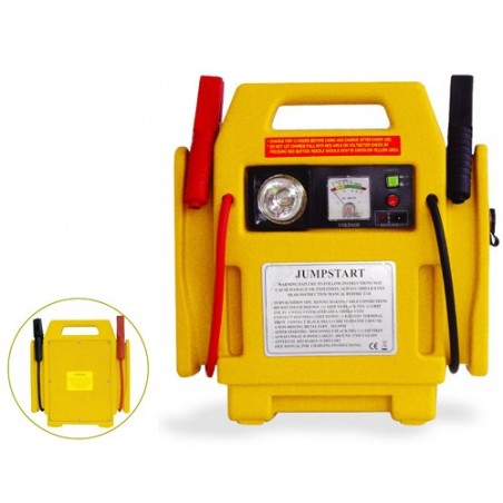 Avviatore emergenza portatile auto12v Jump Starter compressore e torcia