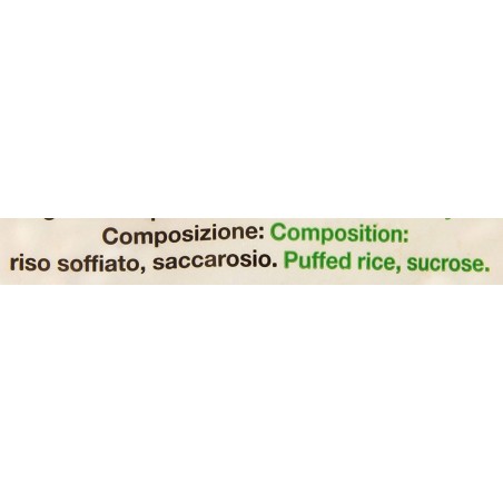 Monge Riso Soffiato Vitaminizzato Pronto all'uso 1 kg adatto per animali