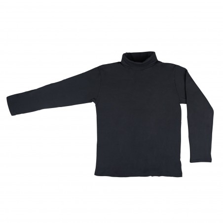 Maglia termica Bambino Suber collo alto VKA41 con interno felpato manica lunga