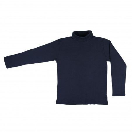 Maglia termica Bambino Suber collo alto VKA41 con interno felpato manica lunga