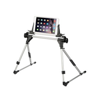 Supporto 401033 pieghevole regolabile ultra-leggero treppiede tablet e smarphone