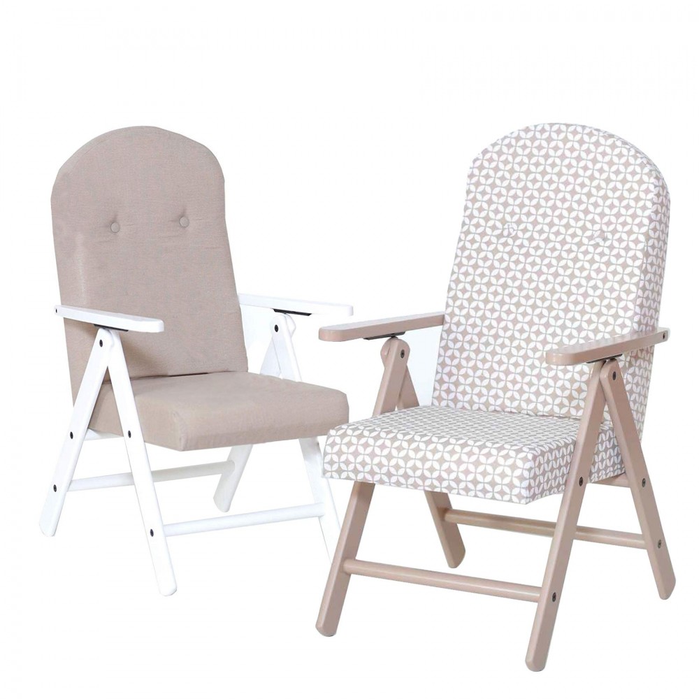 ArtLegno MAS Poltrona reclinabile AMALFI 108x65x60 cm in 2 colori