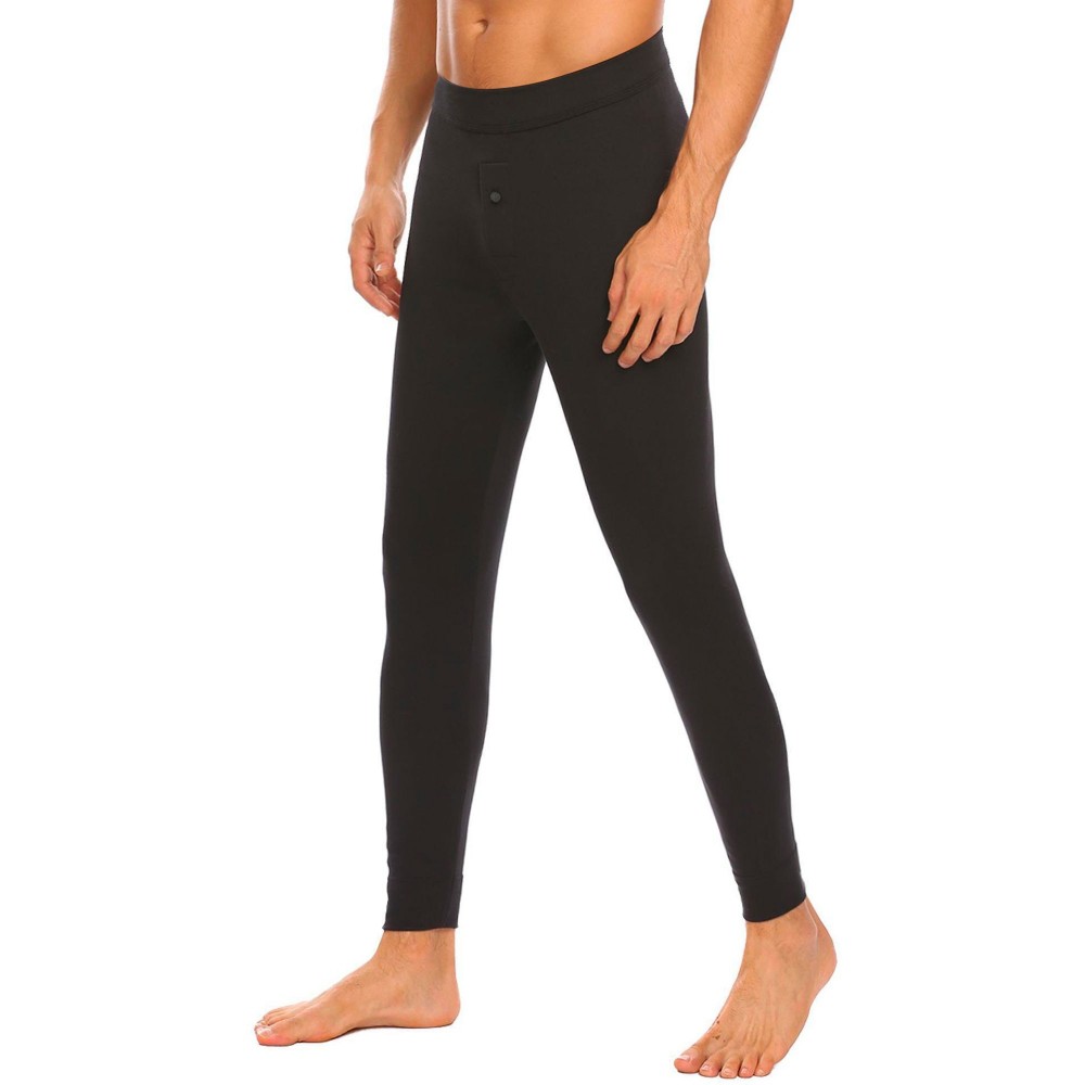 Pack 3 leggings uomo termico con interno...