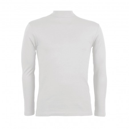 Pack 5 Maglie da uomo mod. Bradley VKA28 interno felpato slim fit a mezzo collo