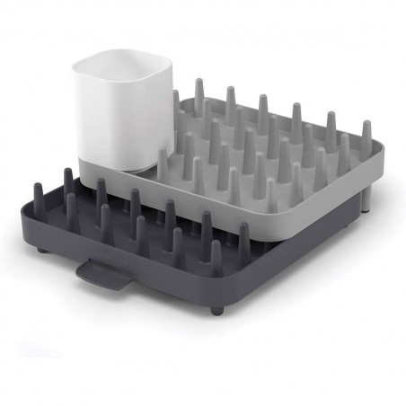 ScolaPiatti Salvaspazio 3in1 componibile 345681 alta capacità e portaposate