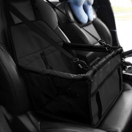 Box Trasportino da auto animali piccola media taglia 040188 con cinghie