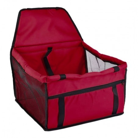 Box Trasportino da auto animali piccola media taglia 040188 con cinghie