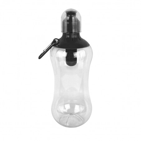 Borraccia bottiglia Sport 500 ml  con beccuccio e gancio multiuso