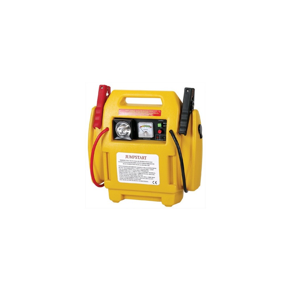 Avviatore emergenza portatile auto12v Jump Starter compressore e torcia