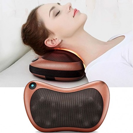 Cuscino Massaggiatore Elettrico Collo Schiena Gambe Braccia e Dolori Cervicali