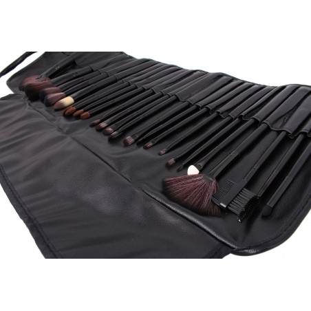 Set da 32 pennelli Make-Up professionali + pochette