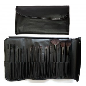 Set da 18 pennelli Make-Up professionali + pochette 2