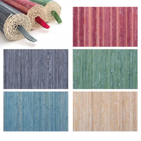 REDS Tappeto in Bamboo 800051 con fondo antiscivolo 50x80cm Lavabile