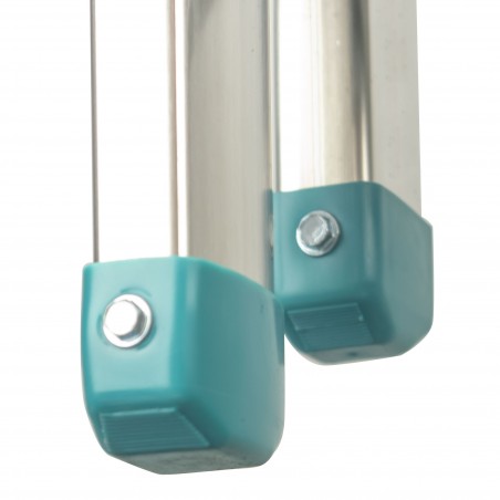 Scala DH53834 in alluminio 7 gradini Divina Home 140cm di altezza max