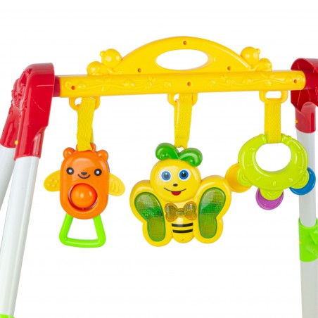 Palestrina interattiva 102301 per bambini gioca e impara luci suoni sonaglini