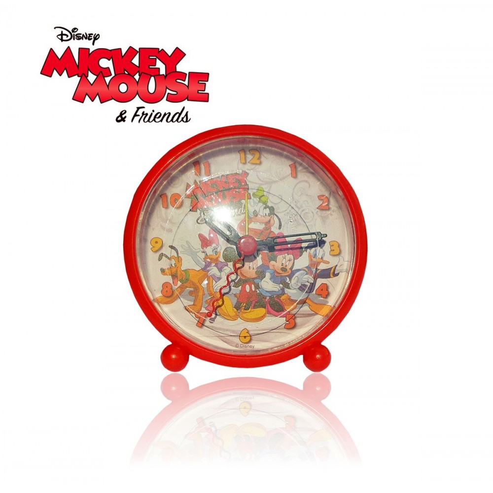 Orologio digitale da polso piu' orologio da comodino con sveglia integrata Mickey Mouse idea regalo Disney 