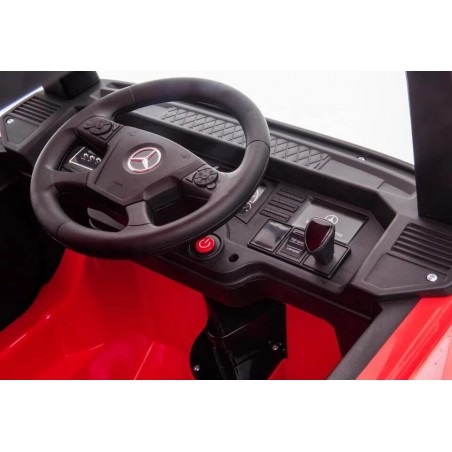 Camion MERCEDES ACTROS LT911 Elettrico Motrice per Bambini 12V Porte Apribili