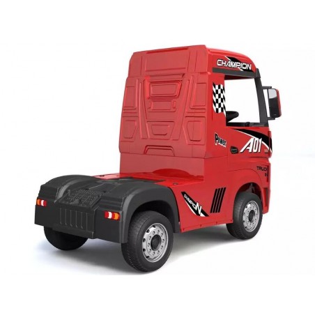 Camion MERCEDES ACTROS LT911 Elettrico Motrice per Bambini 12V Porte Apribili