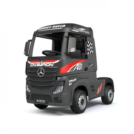 Camion MERCEDES ACTROS LT911 Elettrico Motrice per Bambini 12V Porte Apribili