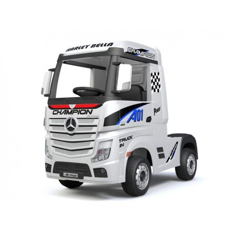 Camion MERCEDES ACTROS LT911 Elettrico Motrice per Bambini 12V Porte Apribili