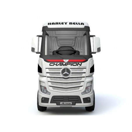 Camion MERCEDES ACTROS LT911 Elettrico Motrice per Bambini 12V Porte Apribili