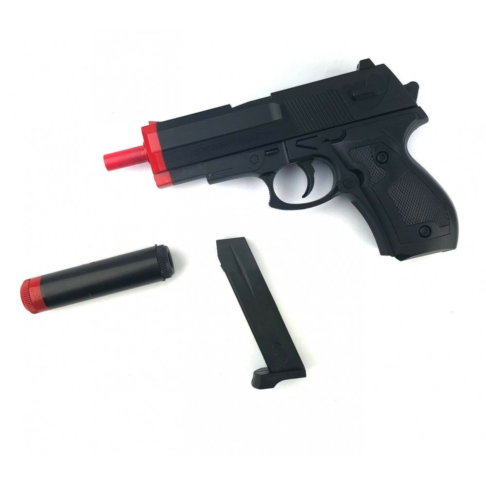 Pistola giocattolo VINPORTEX per bambini 129422 con pallini e silenziatore