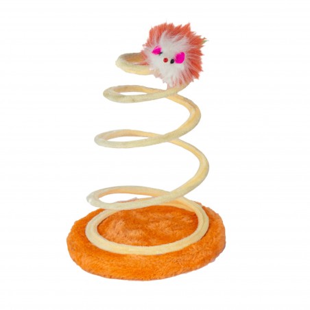 Tiragraffi imbottito 220069 due colori sistema a molla e topolino 15x20cm