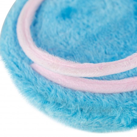 Tiragraffi imbottito 220069 due colori sistema a molla e topolino 15x20cm