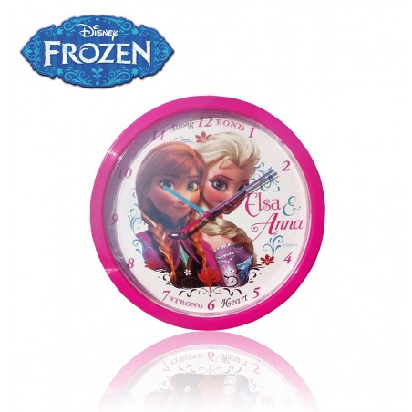 Orologio da muro per camerette principesse Frozen Elsa e Anna Disney