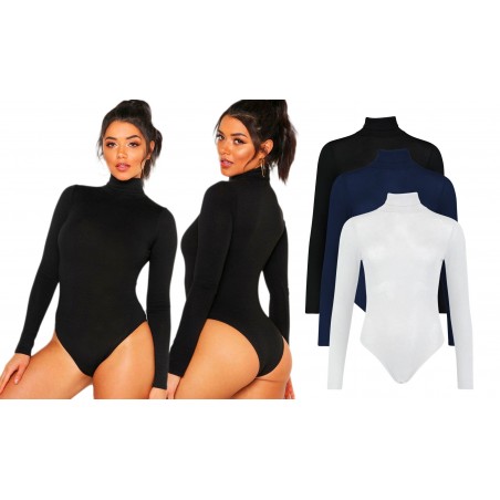 Pack 3 Body termico DEA VKA39 maniche lunghe COLLO ALTO interno felpato