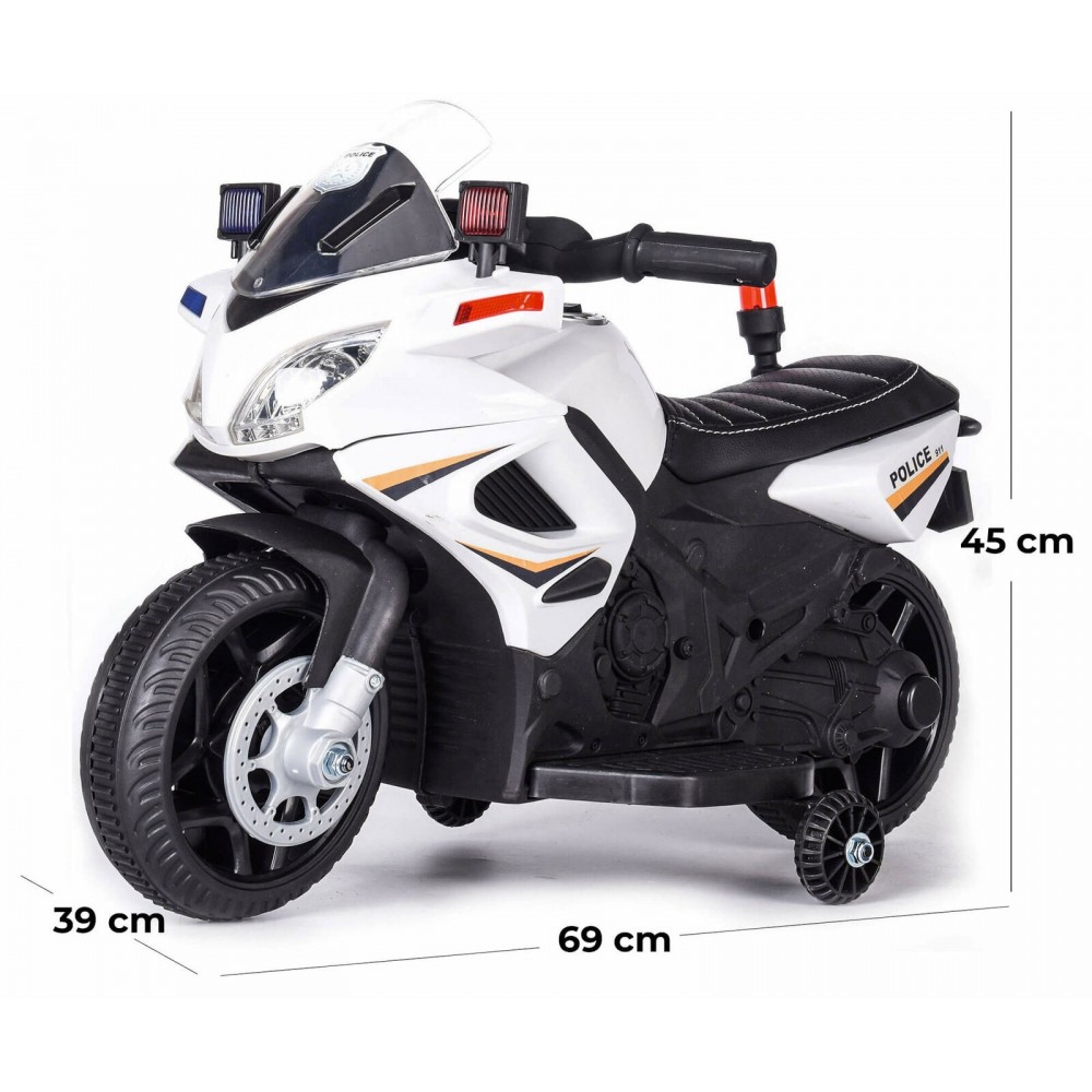Moto Elettrica LT897 per Bambini 6V Kid Go...