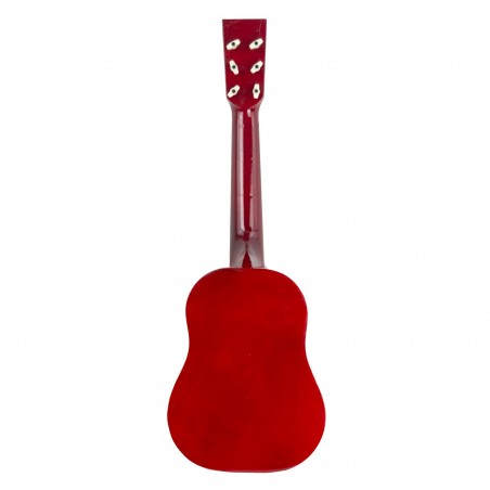 Chitarra Acustica 101558 Giocattolo 6 corde con chiavette girevoli due colori
