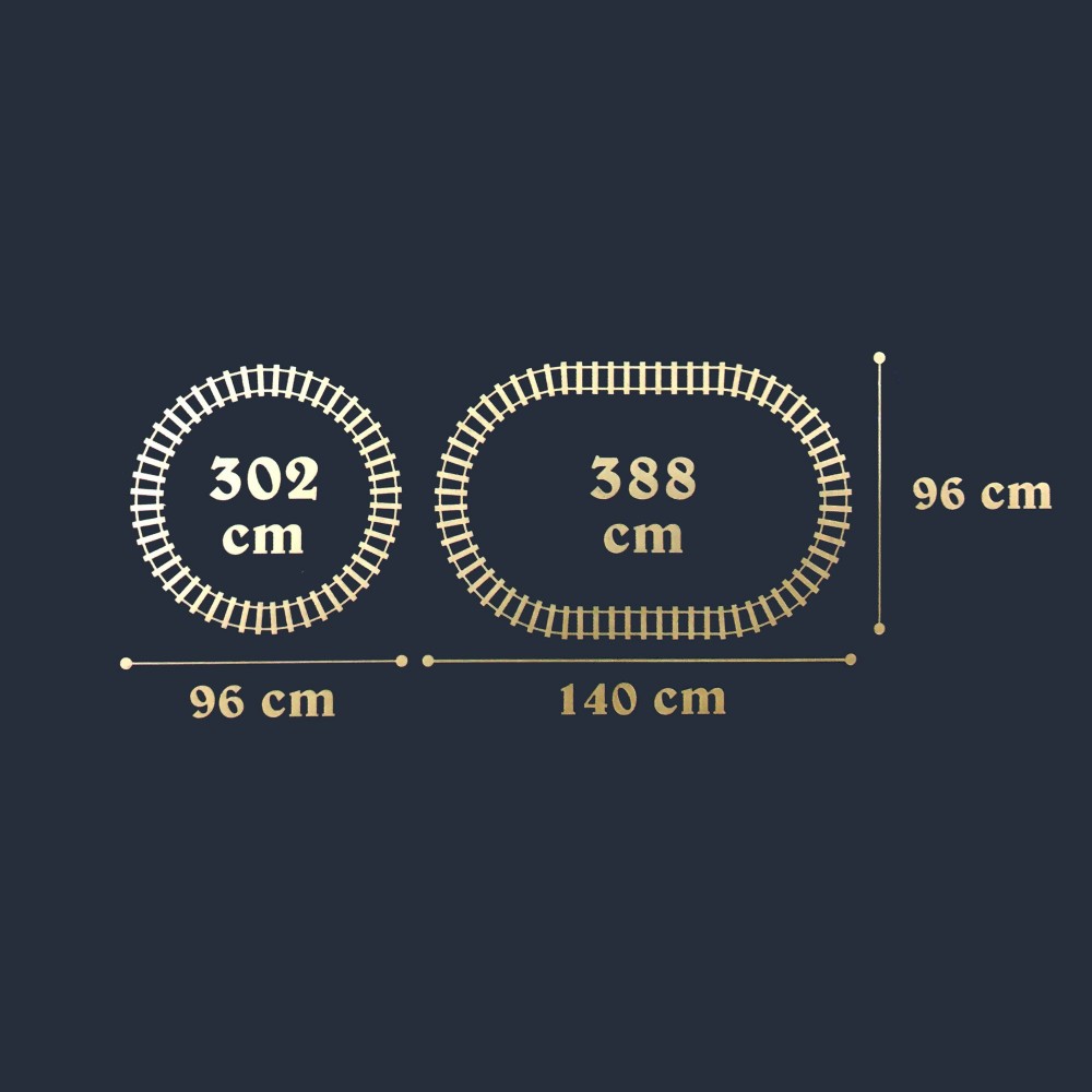 Trenino Arctic Express 107003 a batterie 17pz...