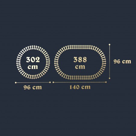 Trenino Arctic Express 107003 a batterie 17pz sotto albero luci suoni 2 circuiti