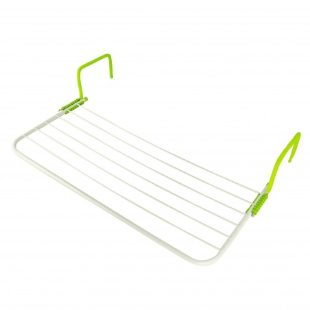 Stendibiancheria 5mt 726186 stendino termosifone balconi 6 barre 73x34x13cm