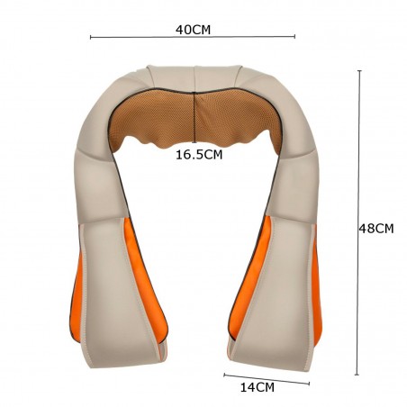 Kneading Neck Massaggiatore Collo Funzione Termica Dolori Cervicali e Lombari