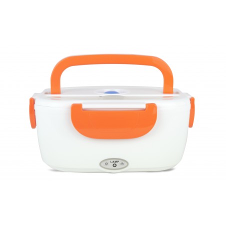 Scaldavivande Elettrico 40w 2 scompartimenti interni con cucchiaio 24x17x10cm