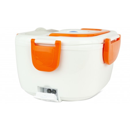 Scaldavivande Elettrico 40w 2 scompartimenti interni con cucchiaio 24x17x10cm