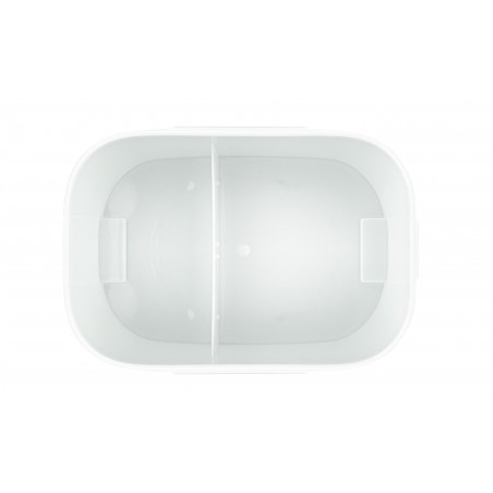 Scaldavivande Elettrico 40w 2 scompartimenti interni con cucchiaio 24x17x10cm