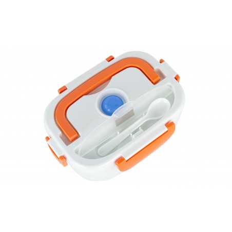 Scaldavivande Elettrico 40w 2 scompartimenti interni con cucchiaio 24x17x10cm