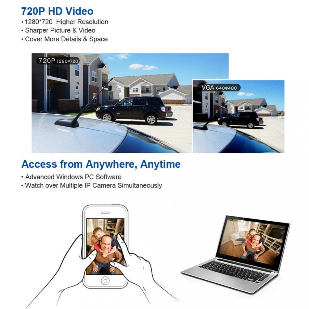 Ip camera esterno telecamera wireless...