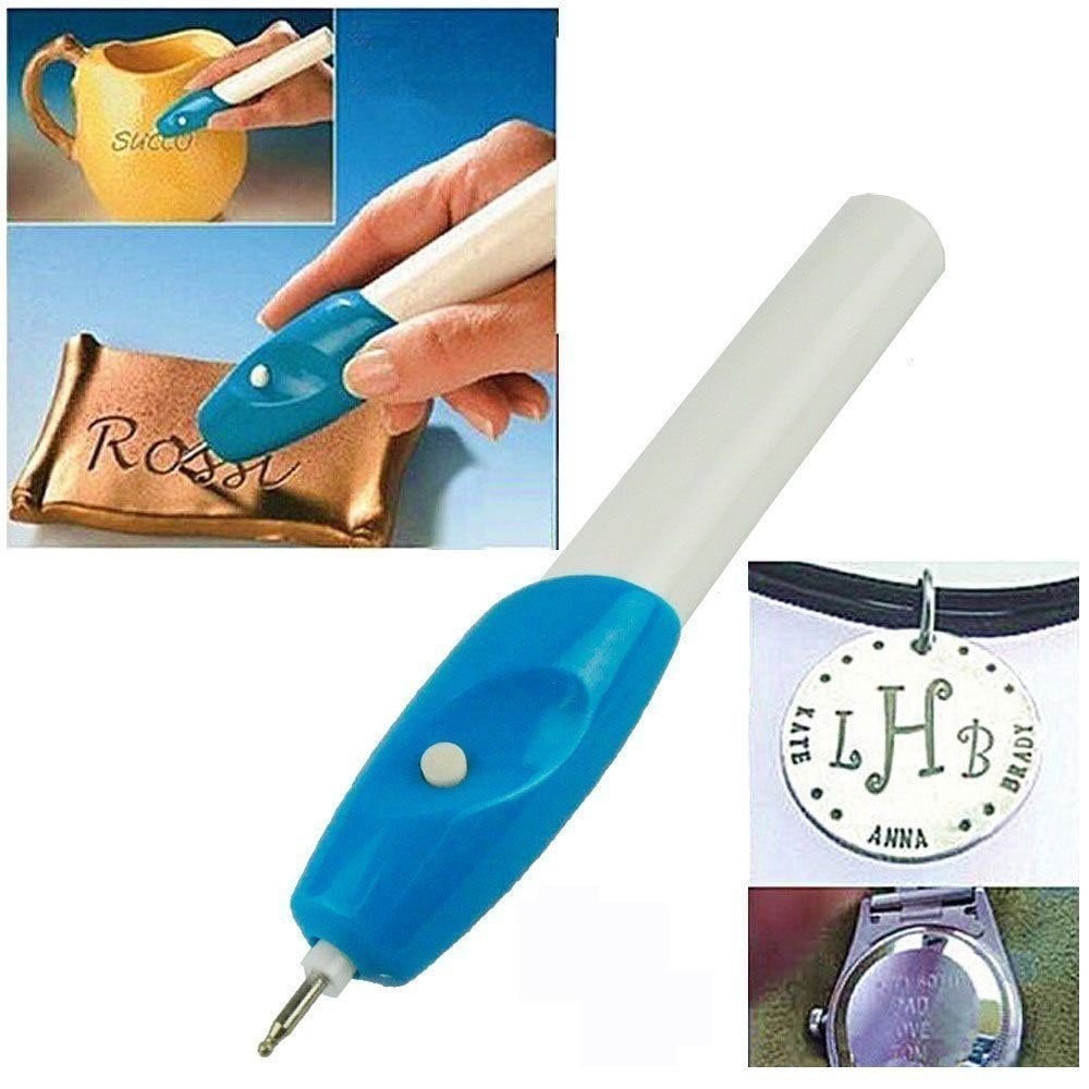 Incisore elettrico a batterie incide su ferro...