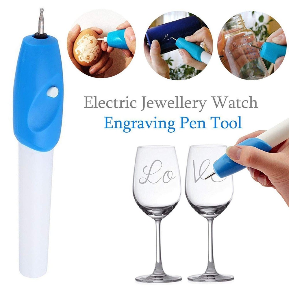 Incisore elettrico a batterie incide su ferro...